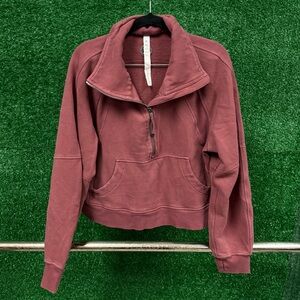 Lululemon Scuba Oversized Funnel Neck Half-Zip
Smoky Red